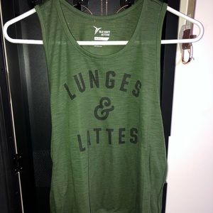 Olive Green Workout Tanktop